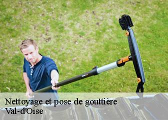 Nettoyage et pose de gouttière Val-d'Oise 