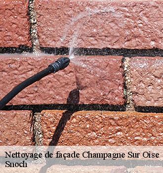 Nettoyage de façade  champagne-sur-oise-95660 Snoch