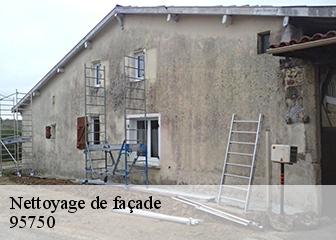 Nettoyage de façade  95750