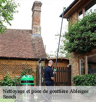 Nettoyage et pose de gouttière  ableiges-95450 Snoch