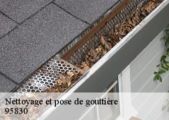 Nettoyage et pose de gouttière