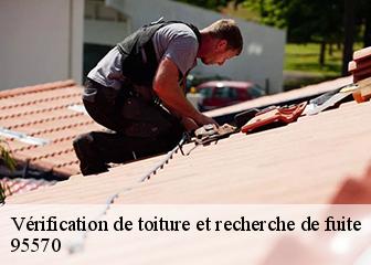 Vérification de toiture et recherche de fuite  95570